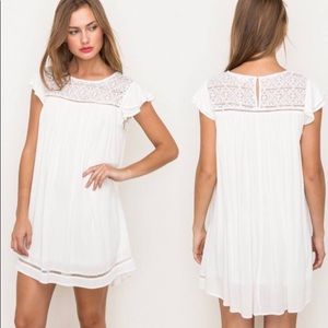 Hopeful Beauty Lace White Dress